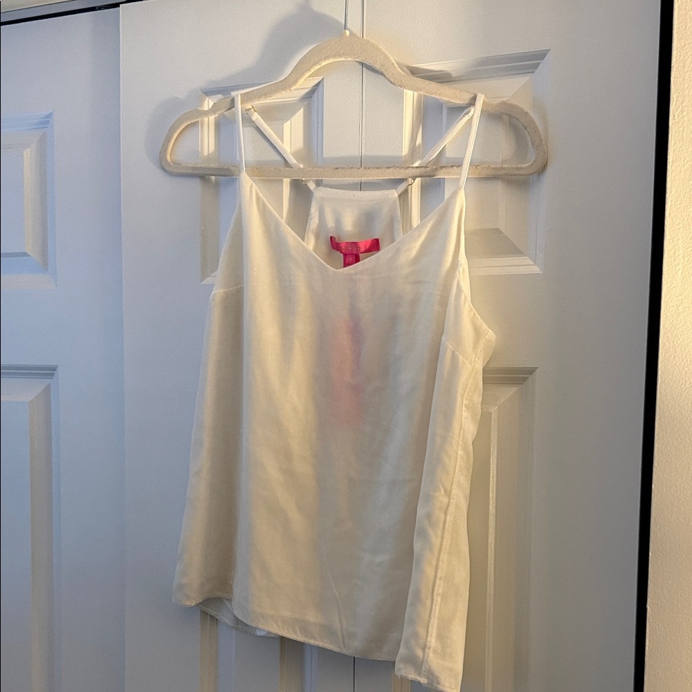 Lilly Pulitzer White Tank Top